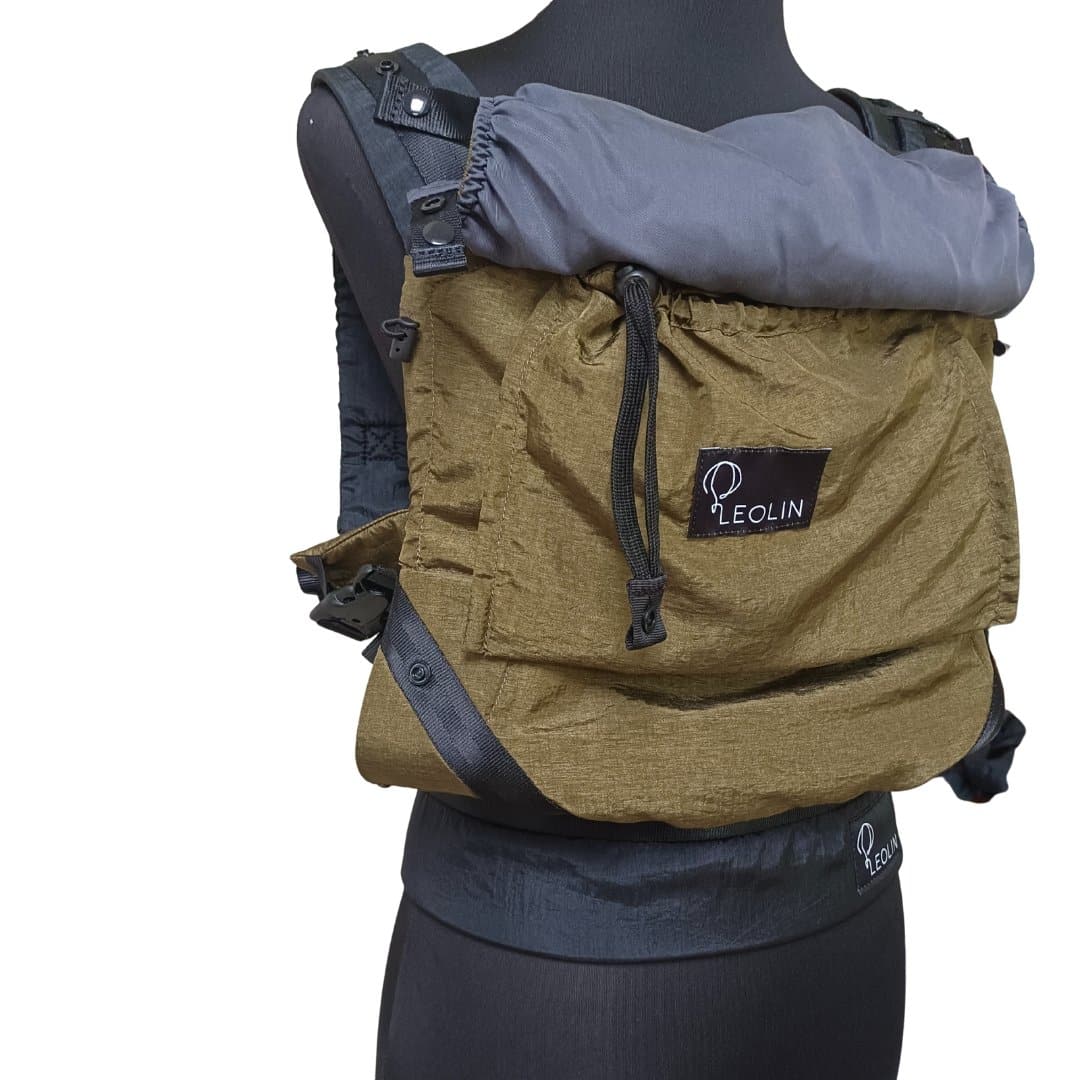 Leolin Babytrage - Babytrage Mini – Olive / Black