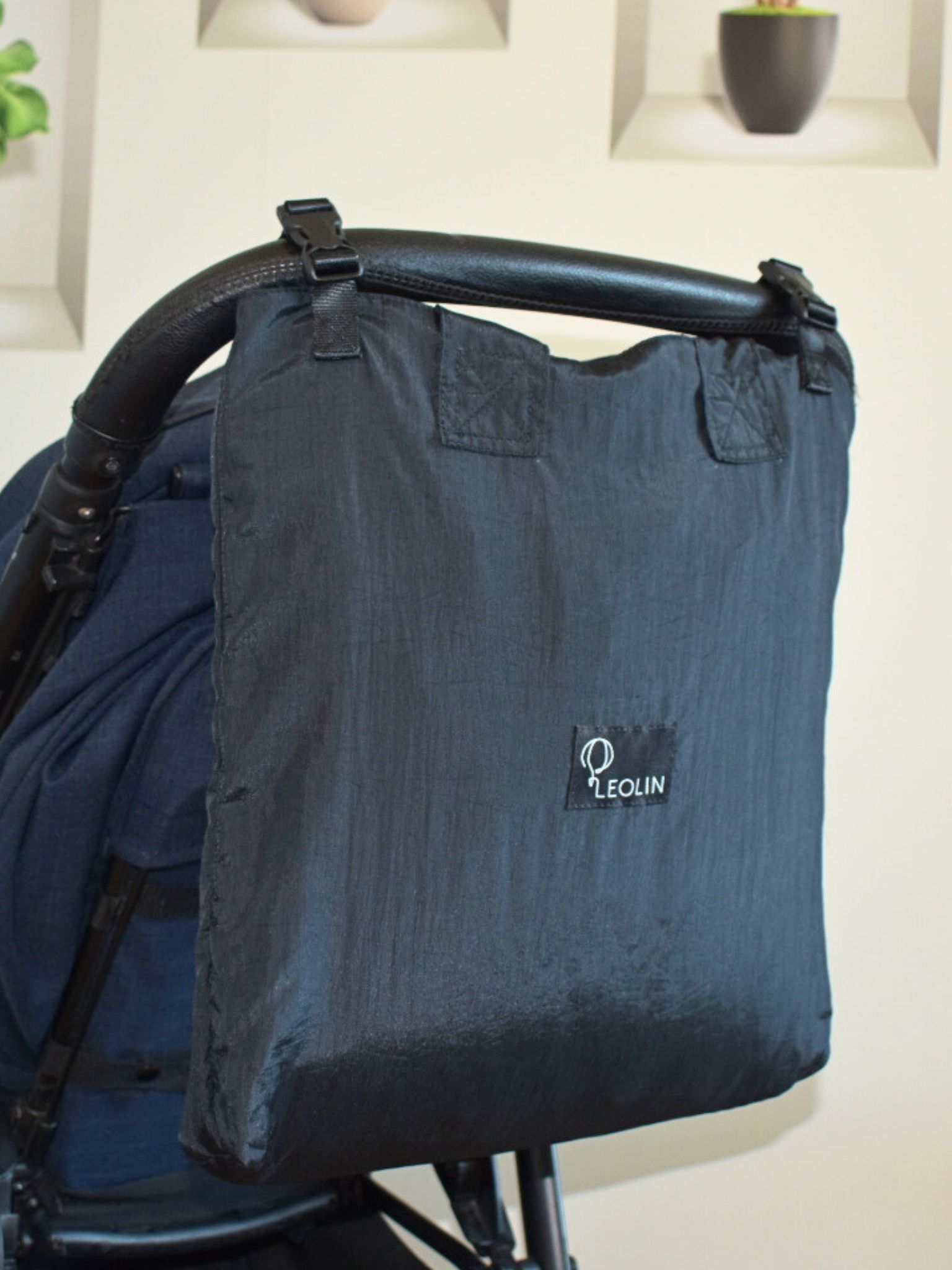 Leolin Babytrage Shopper schwarz